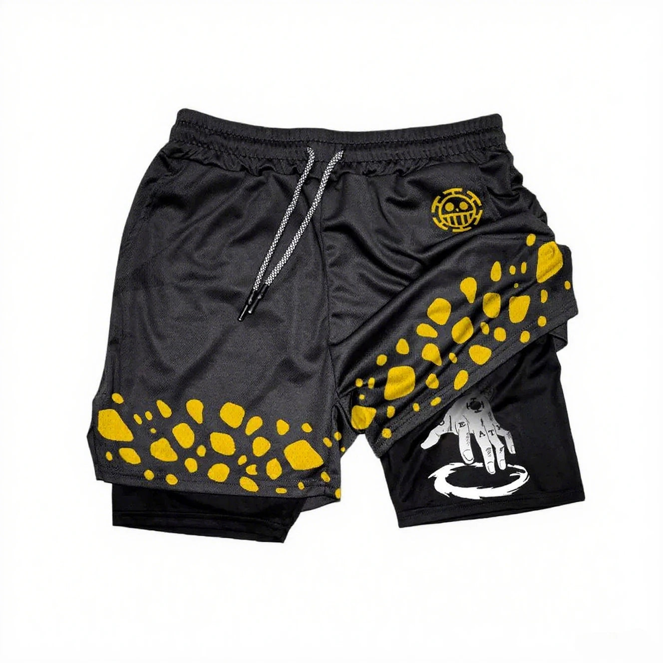 Luffy Gear 5 Kurse Mark 2-in-1 Training Shorts