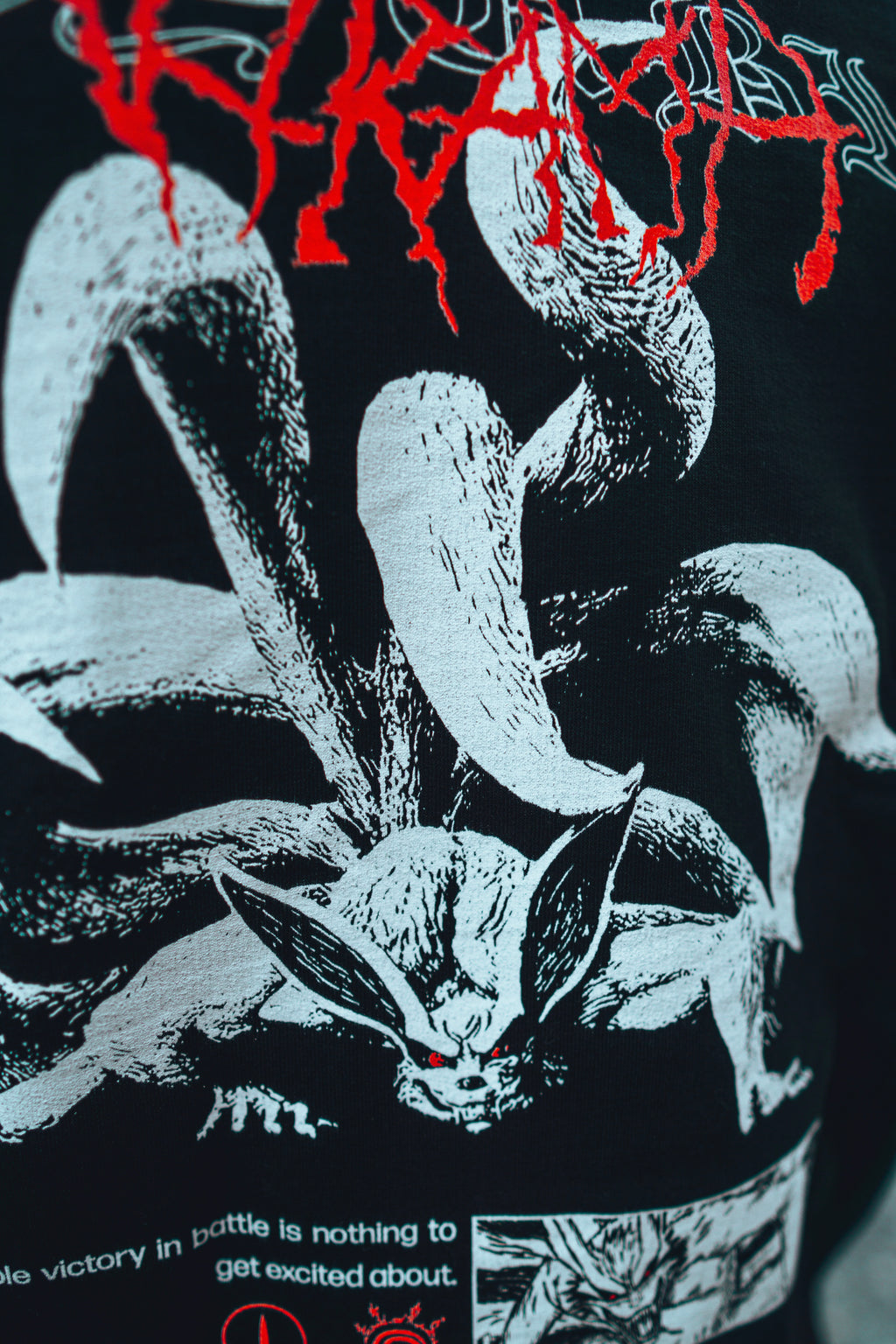 Nine Tails: Kurama's Kurse Mark Tee