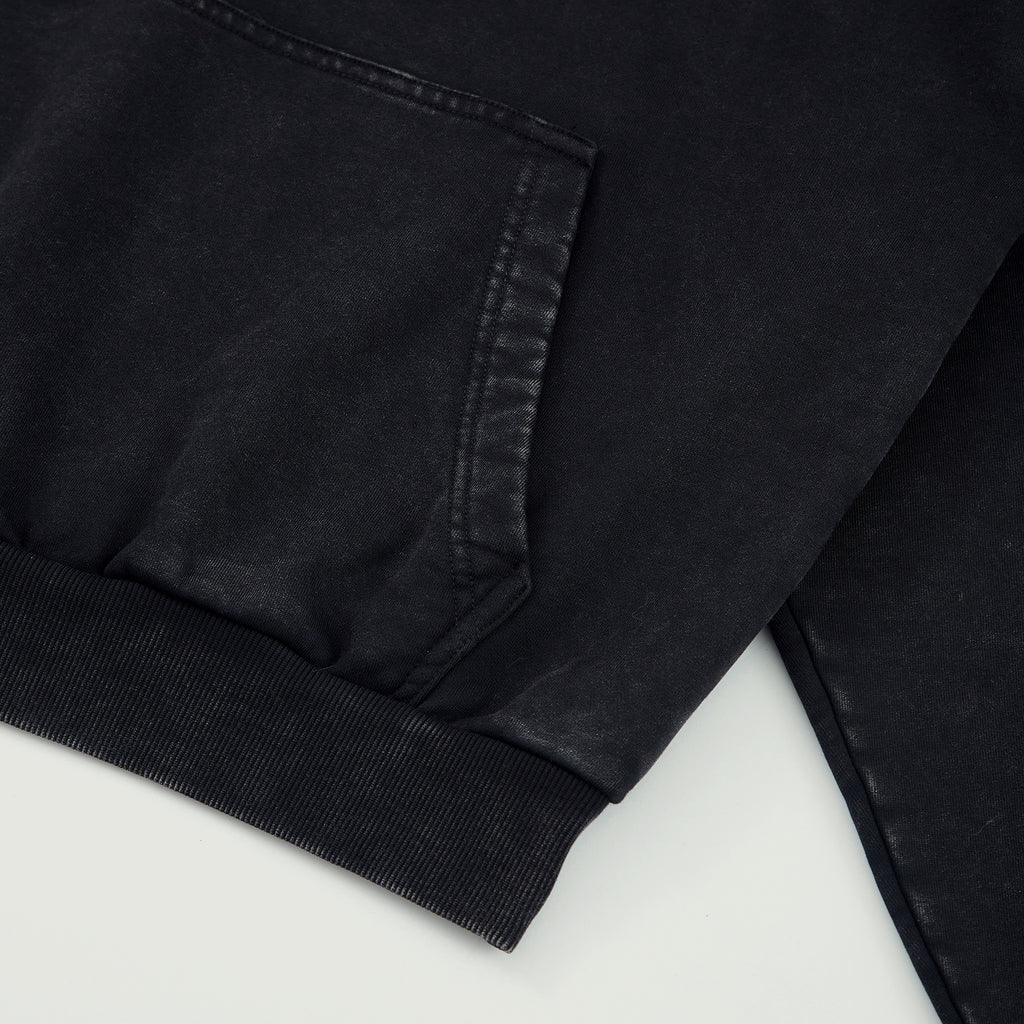 Denji Kurse Mark hoodie by PODpartner, featuring a black hoodie with bold graphic design and logo on the front.