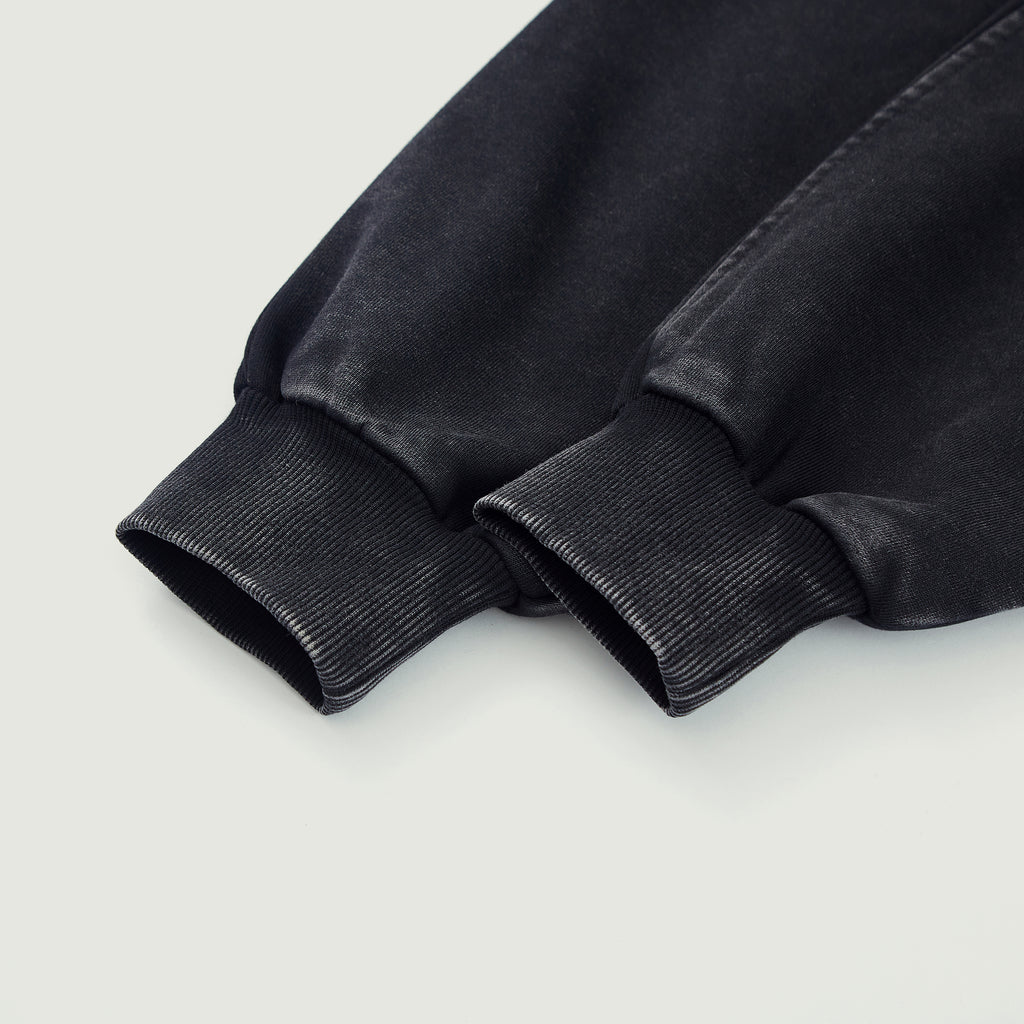 Denji Kurse Mark hoodie by PODpartner featuring a black hoodie with graphic print and adjustable drawstrings.