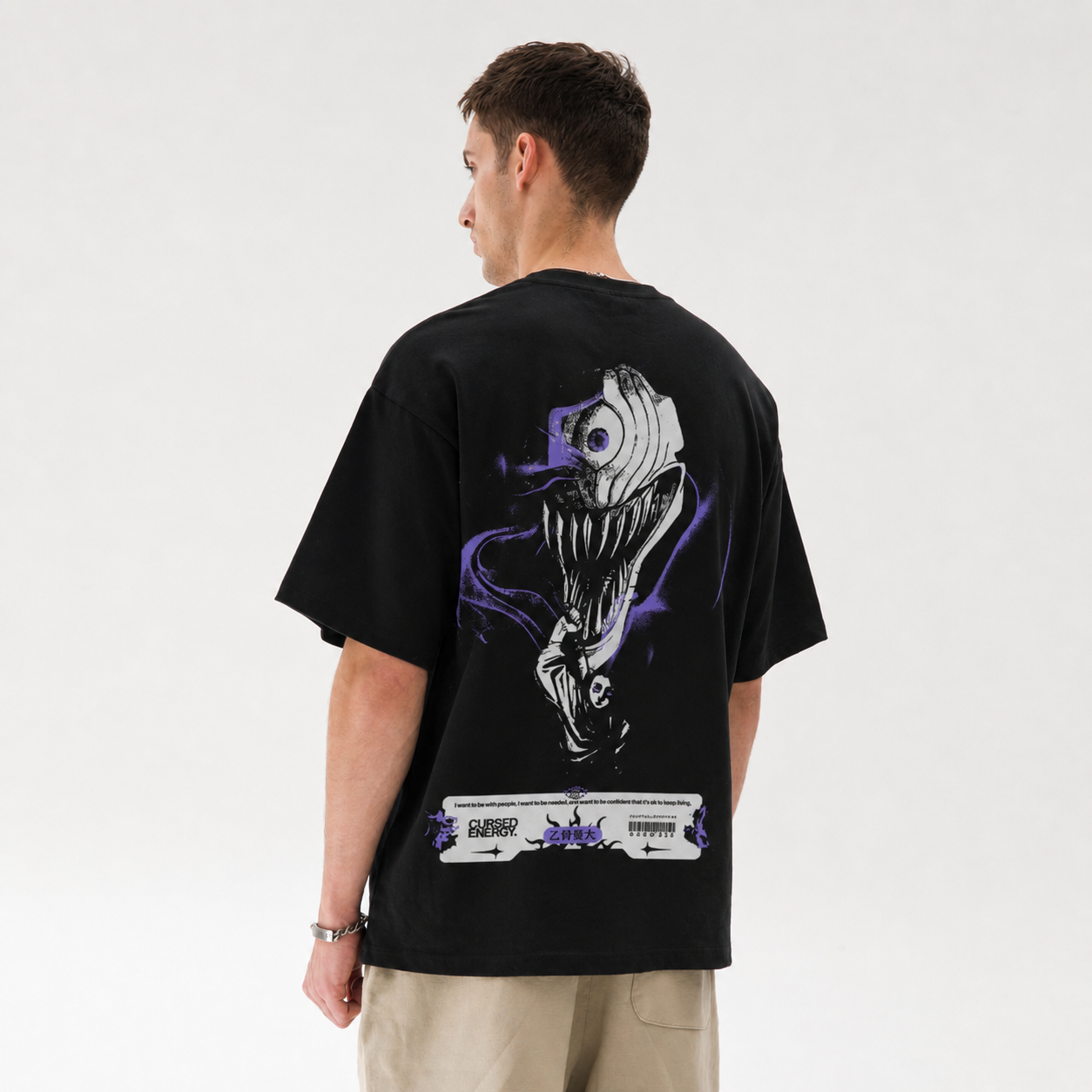 Yuta x Rika Kurse Mark Tee by PODpartner featuring a casual graphic T-shirt with bold print and relaxed fit.