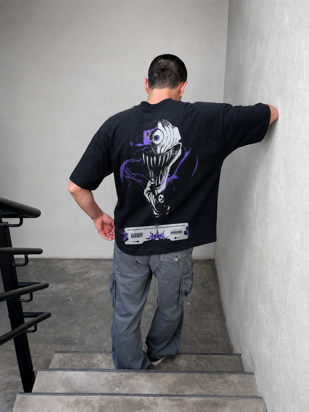 Yuta x Rika Kurse Mark Tee by PODpartner, featuring a stylish graphic print on a casual men's T-shirt.
