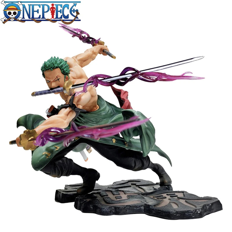 Roronoa Zoro’s Three-Sword Style Kurse Mark Figure