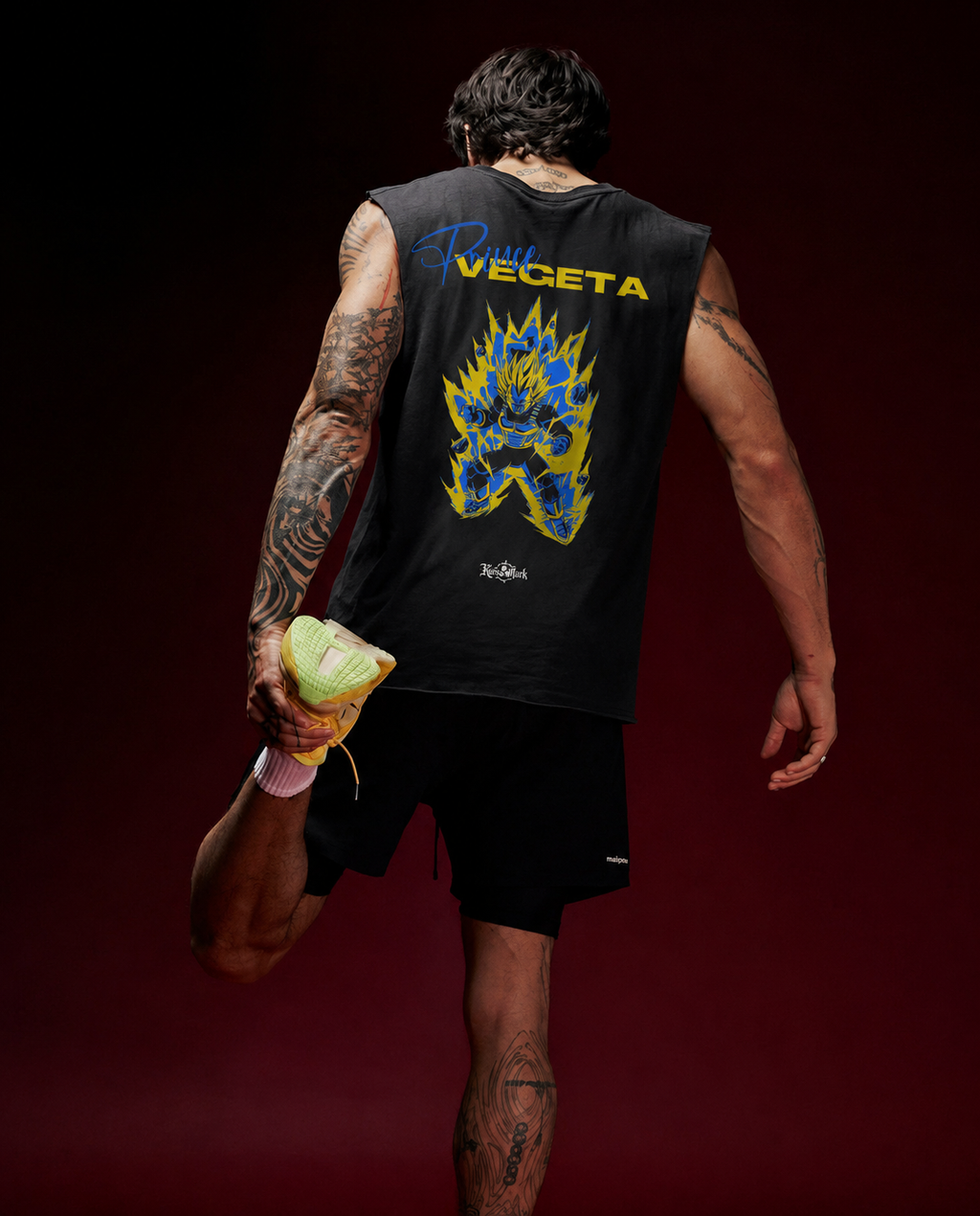 Prince Vegeta's Kurse Mark Tank Top