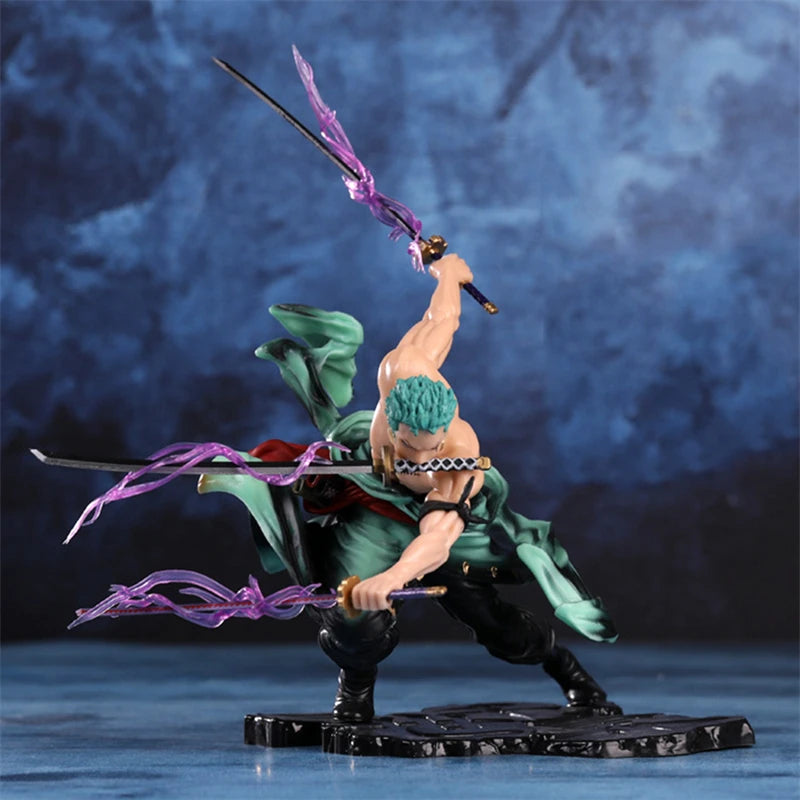 Roronoa Zoro’s Three-Sword Style Kurse Mark Figure