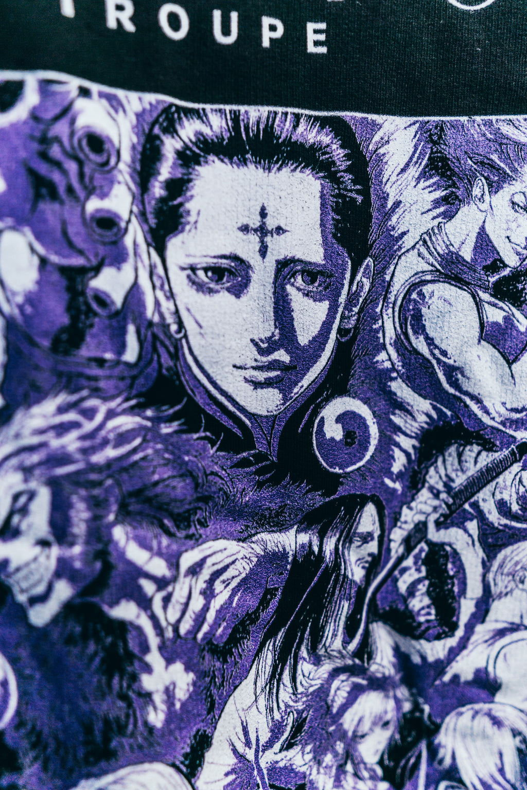 Phantom Troupe Kurse Mark tank top by PODpartner, featuring a bold graphic design, casual fit, and sleeveless style.