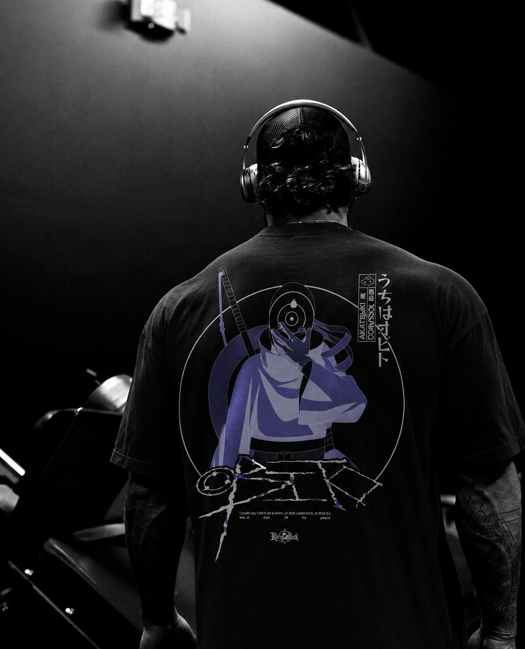 Obito Kurse Mark Tee by PODpartner featuring bold graphic print on a casual men's T-shirt