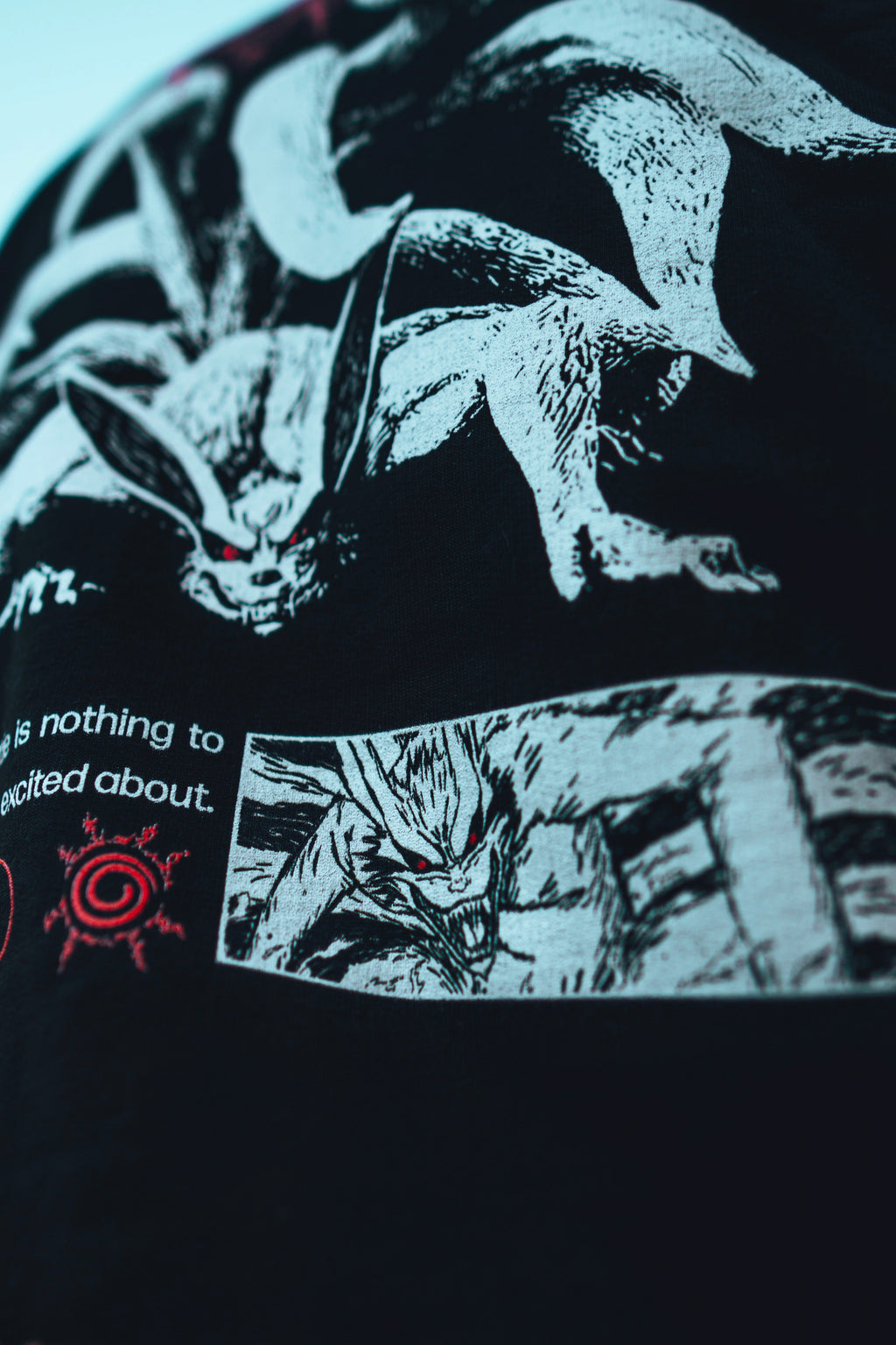 Nine Tails: Kurama's Kurse Mark Tee