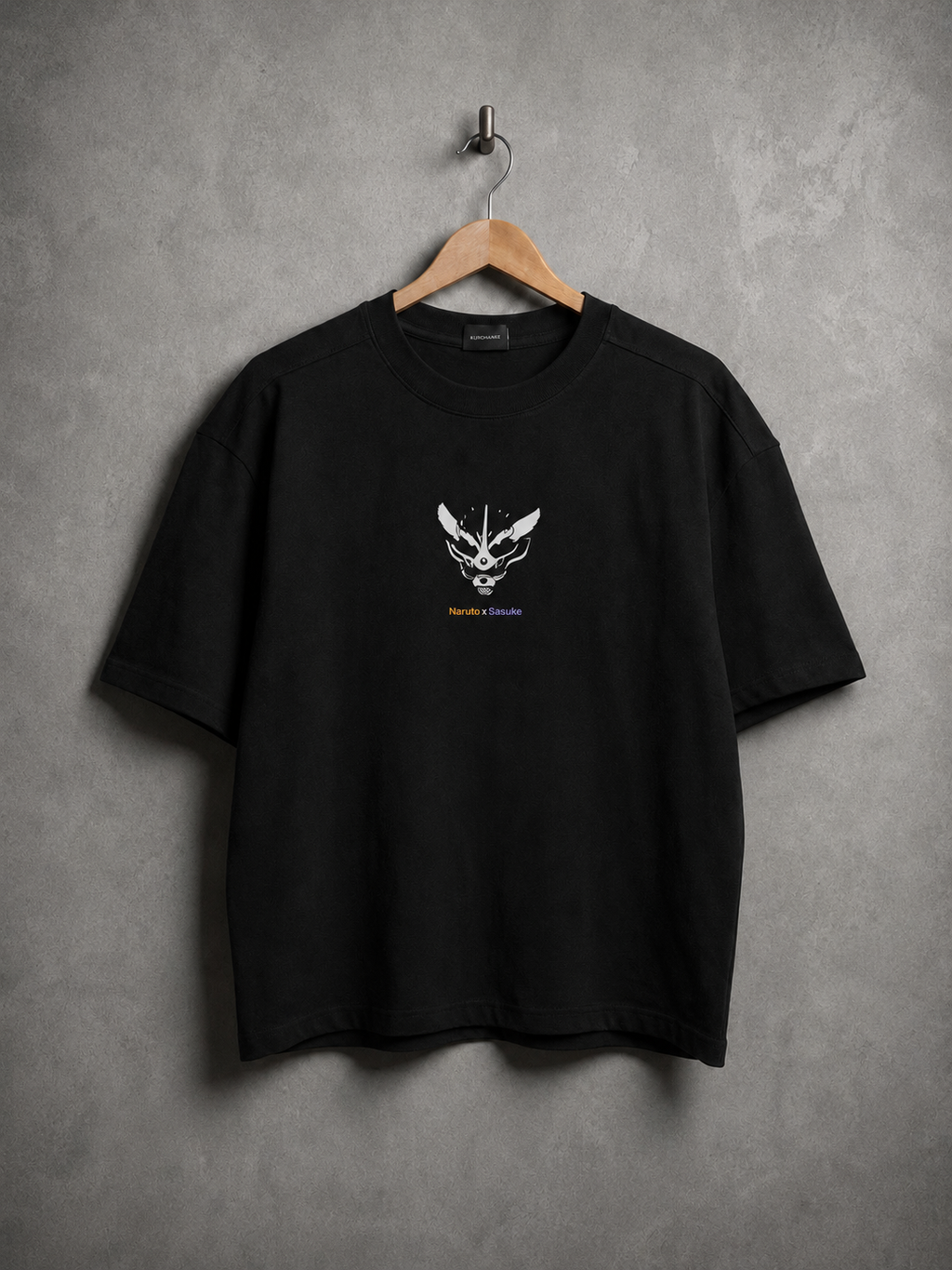Six Paths Naruto x Sasuke Kurse Mark Washed Tee