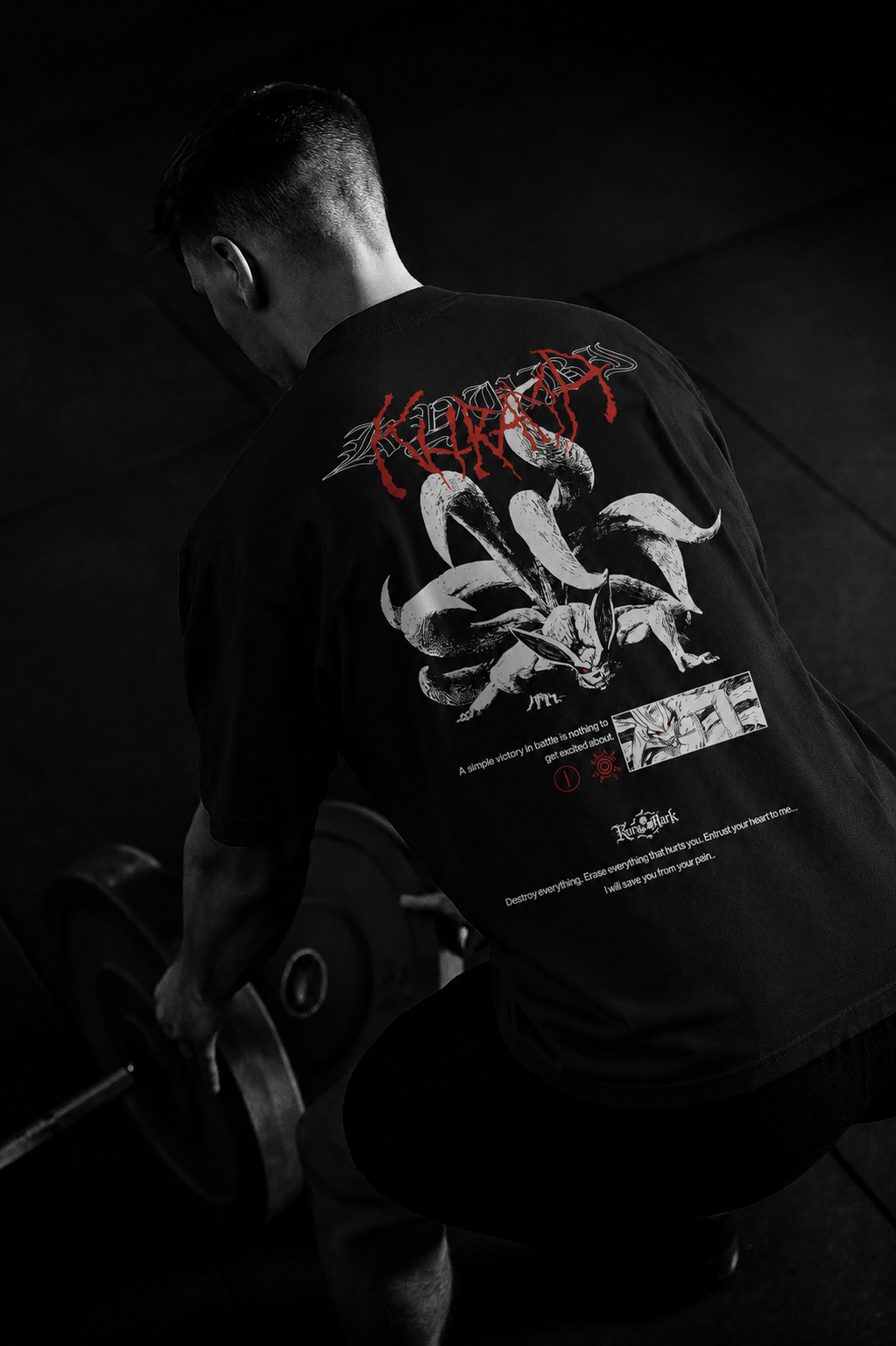 Nine Tails: Kurama's Kurse Mark Tee