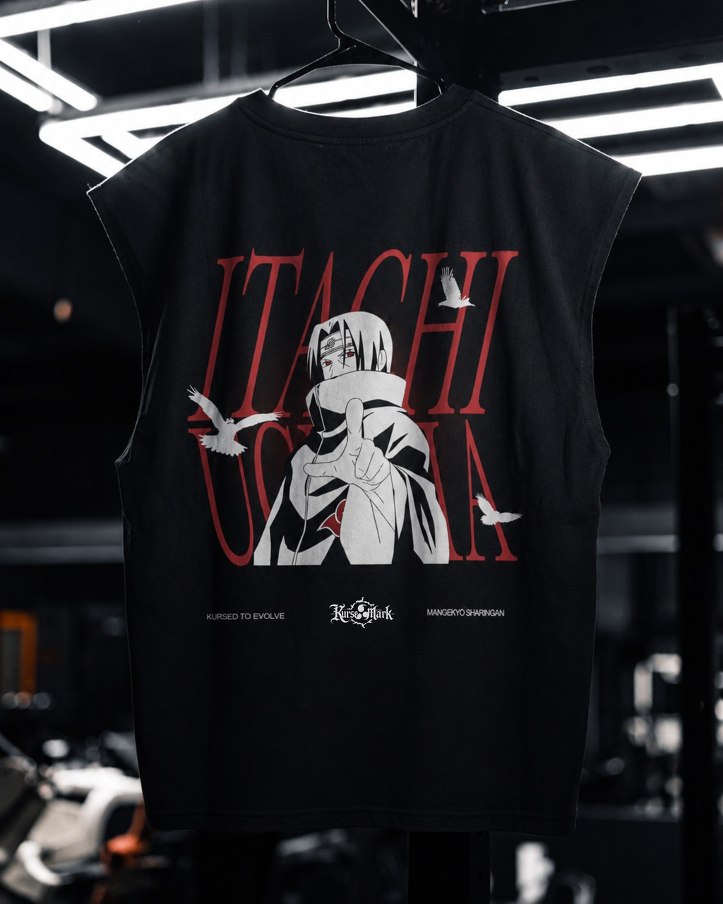 Itachi Uchiha's Kurse Mark Tank Top