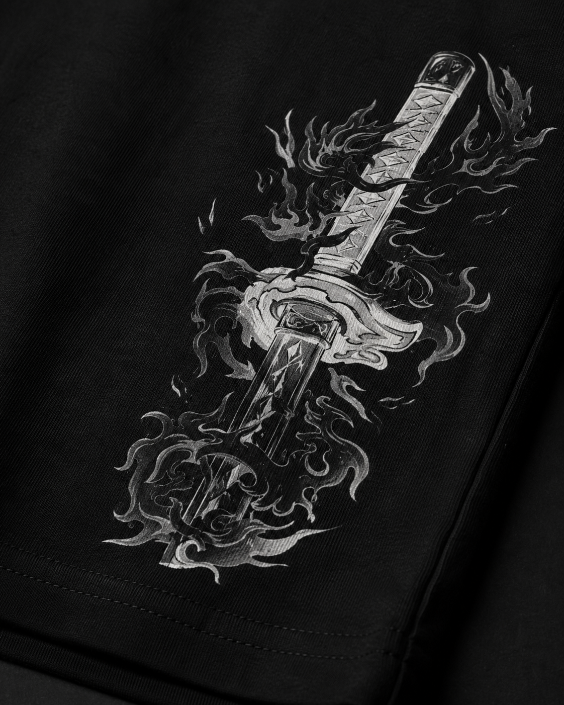 Kurse Mark Rengoku's Will tee featuring bold graphic design, soft cotton fabric, and a comfortable fit for anime fans.