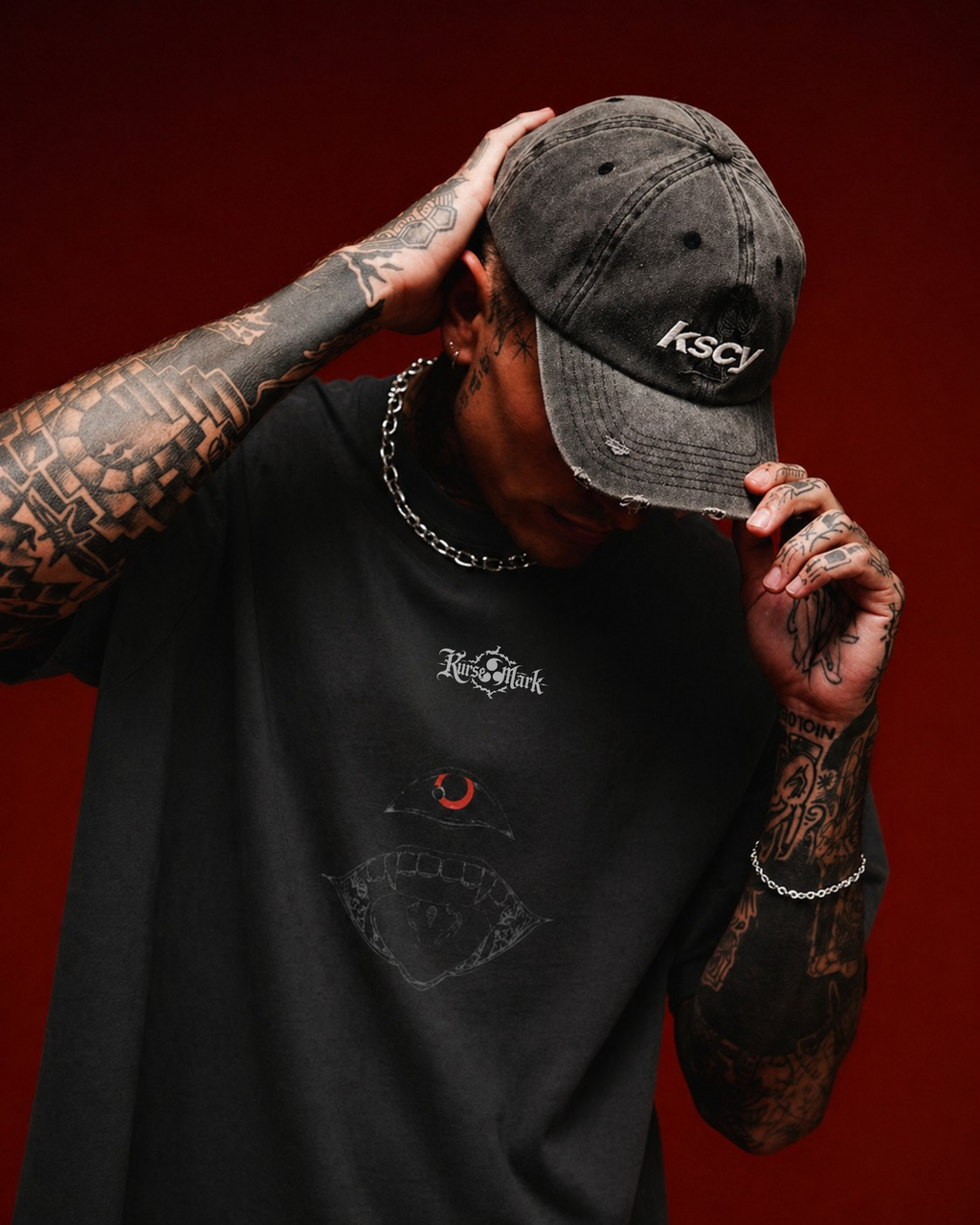 Kurse Mark Sukuna Kurse Mark Tee featuring bold graphic design on a casual cotton t-shirt.