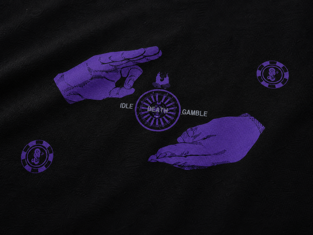 Hakari's Idle Death Gamble Kurse Mark Tee