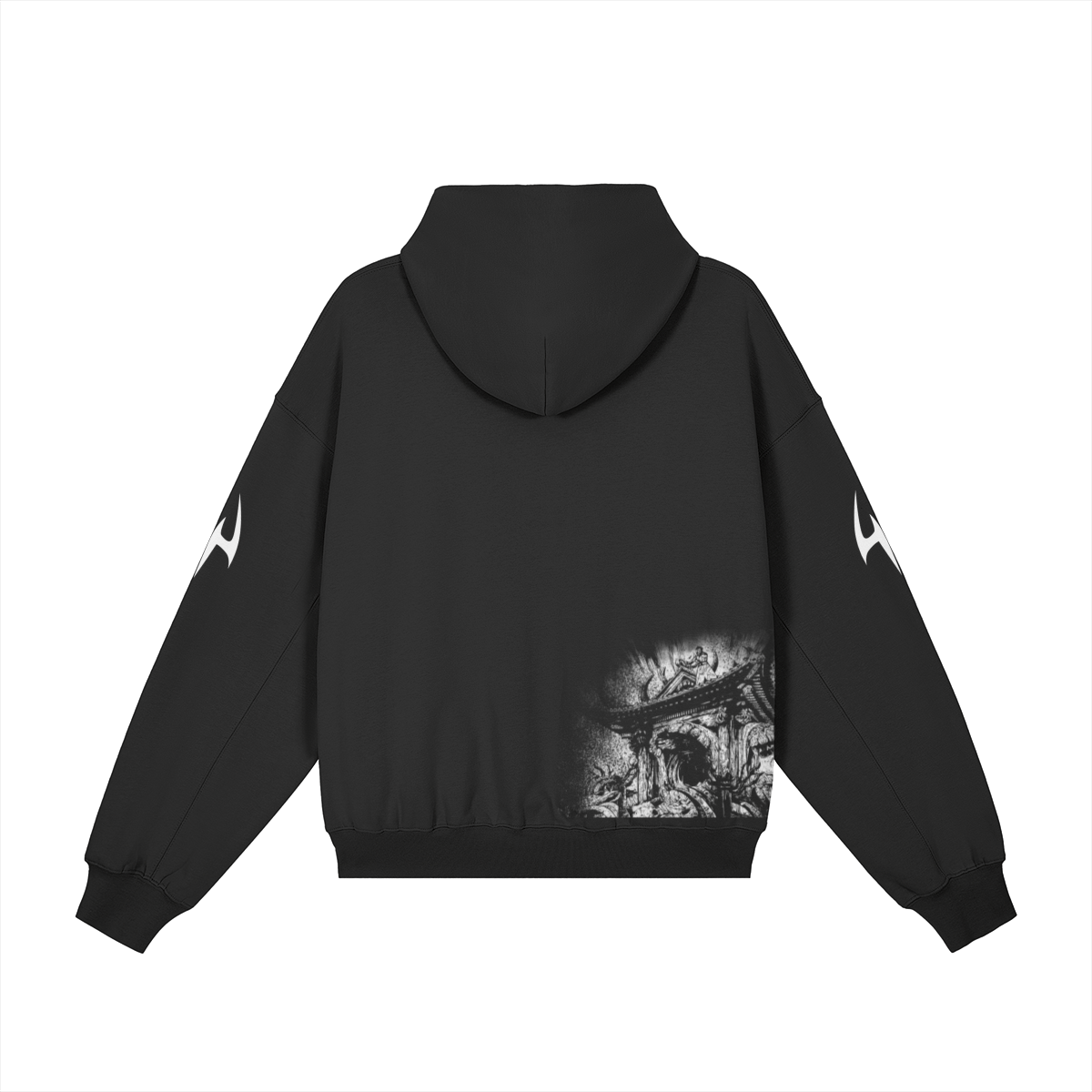 Sukuna's Malevolent Shrine Kurse Mark Hoodie