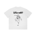 Back view of PODpartner Sukuna's Will Kurse Mark T-shirt featuring bold Sukuna design on black cotton fabric.