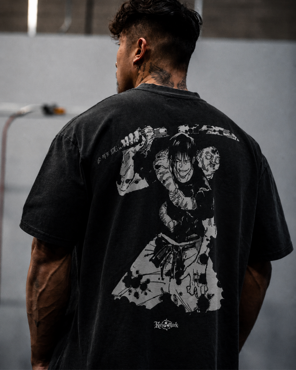 Toji Kurse Mark Tee by PODpartner featuring a stylish graphic design on a casual men's t-shirt