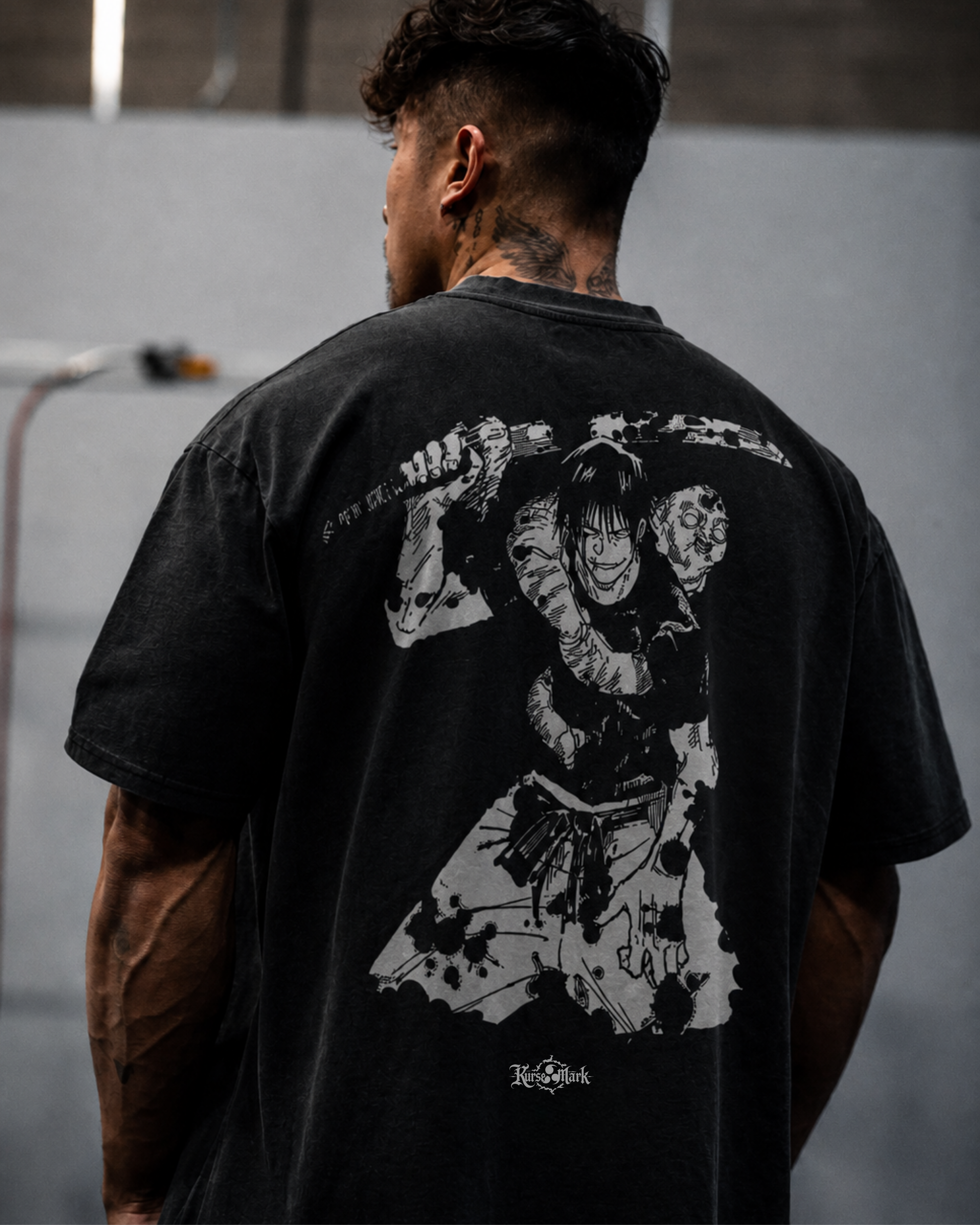 Toji Kurse Mark Tee by PODpartner featuring a stylish graphic design on a casual men's t-shirt