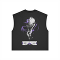 Back view of the Yuta x Rika Kurse Mark Tank Top by PODpartner, featuring a fitted design and graphic print on the back.