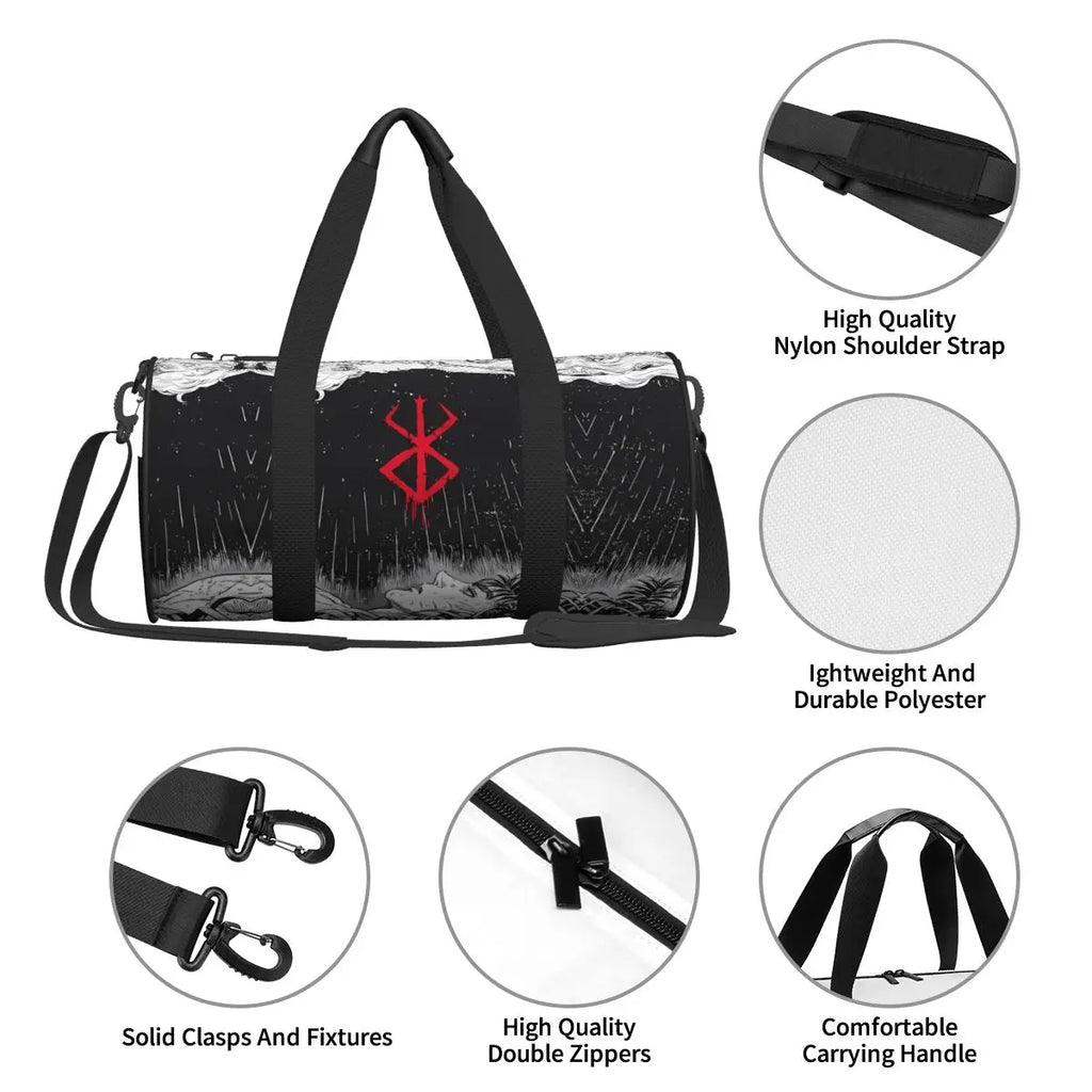 Berserk Brand of Sacrifice Kurse Mark Gym Bag