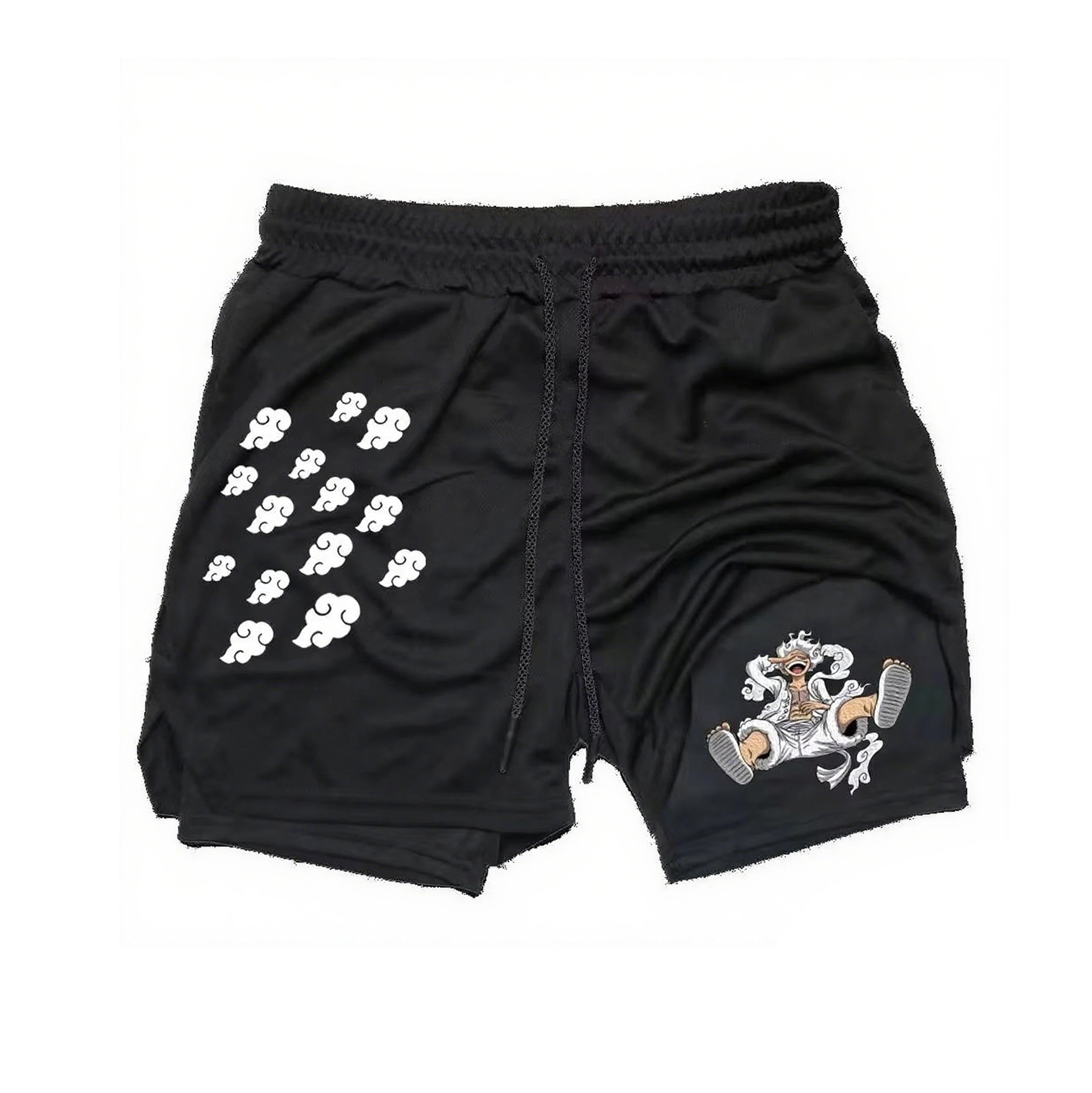 Luffy Gear 5 Kurse Mark 2-in-1 Training Shorts