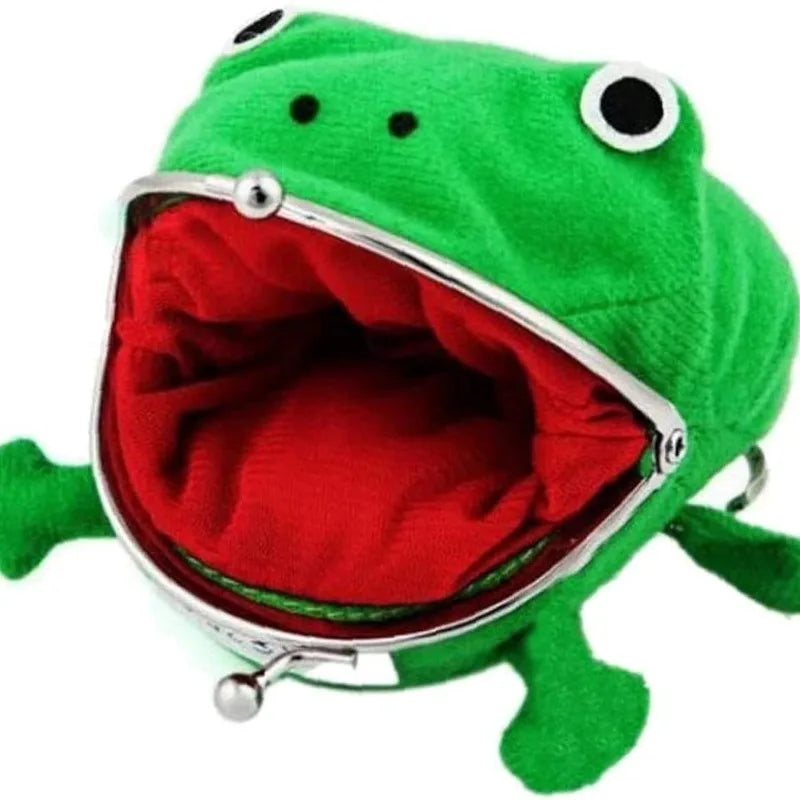 Frog Kurse Mark Plush Coin Purse
