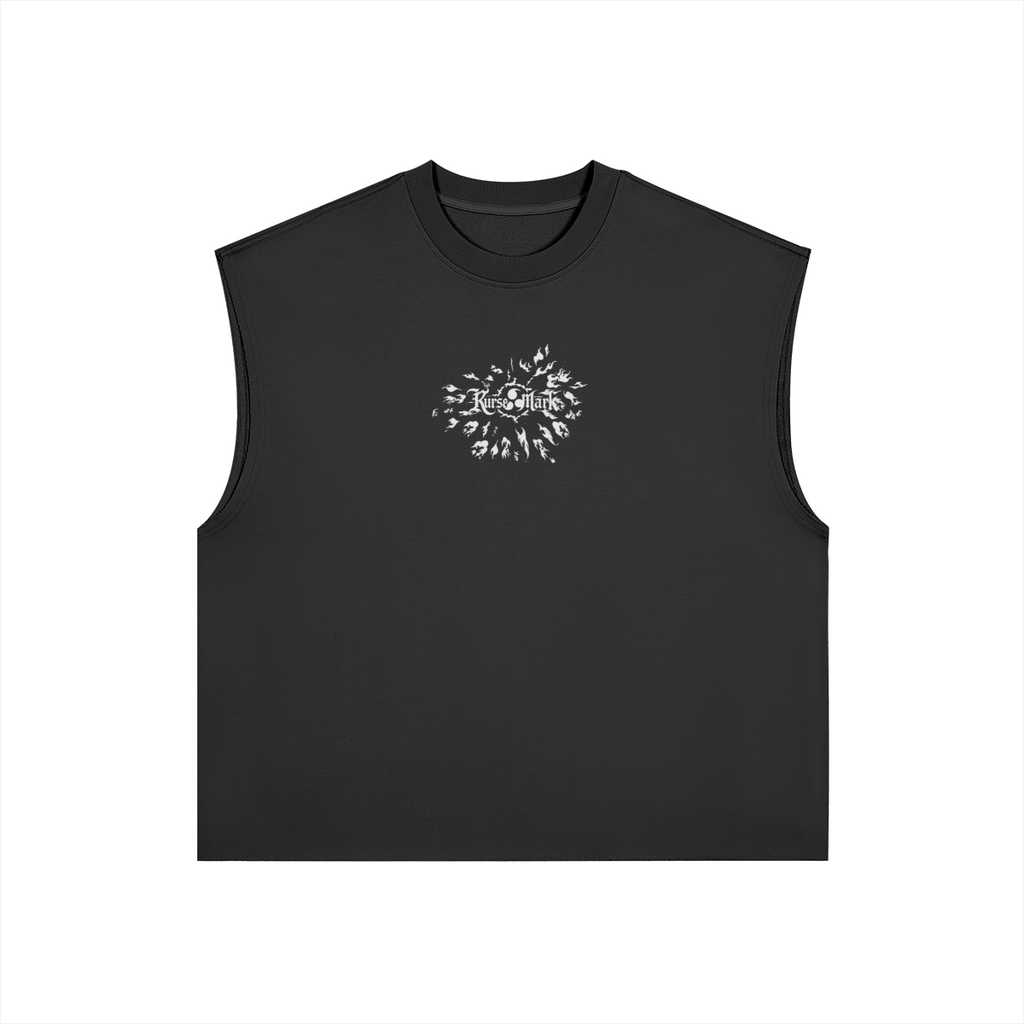 Kurse Mark Sasuke's Kurse Mark tank top featuring bold graphic design and comfortable fit, perfect for casual wear.