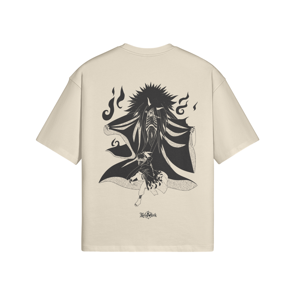 Reaper Death Kurse Mark Tee by PODpartner featuring a black graphic T-shirt with Reaper design on the front.