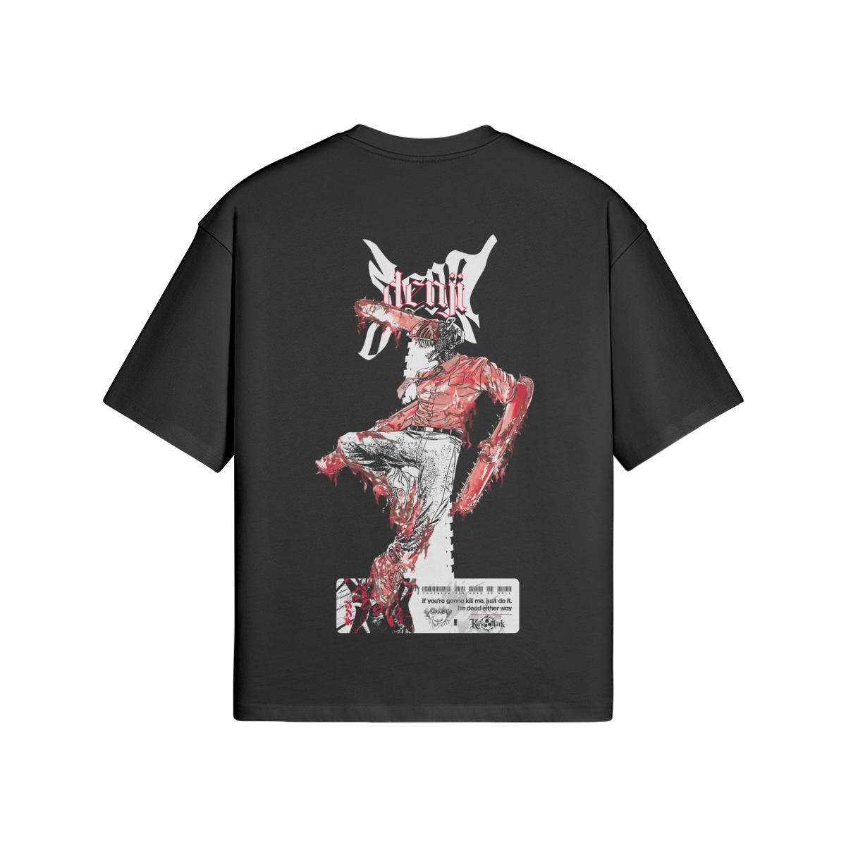 Denji Kurse Mark Tee by PODpartner featuring a stylish graphic print on a comfortable casual t-shirt