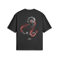 Sukuna Kurse Mark Tee from PODpartner featuring bold graphic design on a black cotton t-shirt.