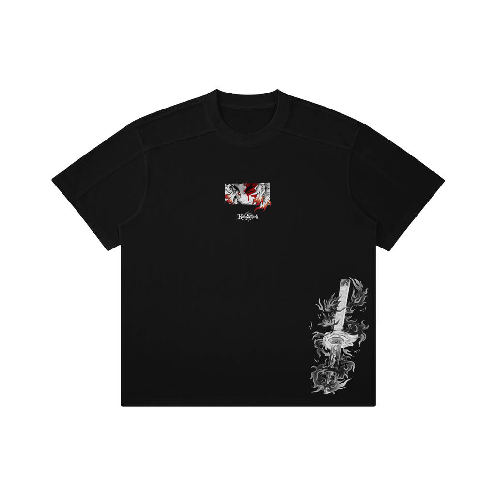 Kurse Mark Rengoku's Will graphic tee featuring bold design and vibrant colors, perfect for fans of anime-inspired casual wear.