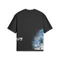 Kurse Mark Rin's Ego Kurse Mark Tee, a stylish casual t-shirt with graphic design, in black fabric.
