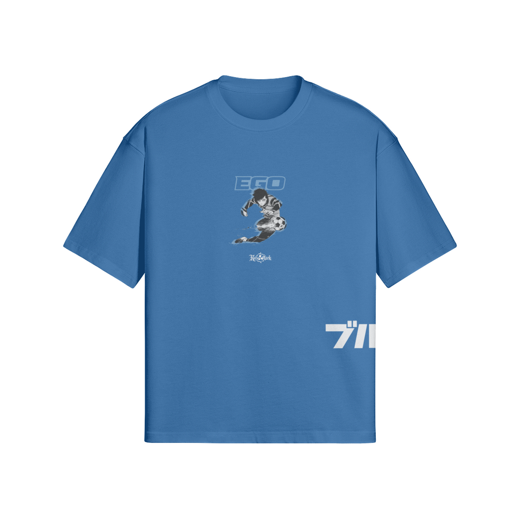Kurse Mark Rin's Ego Kurse Mark Tee featuring a stylish graphic design on a black casual T-shirt.